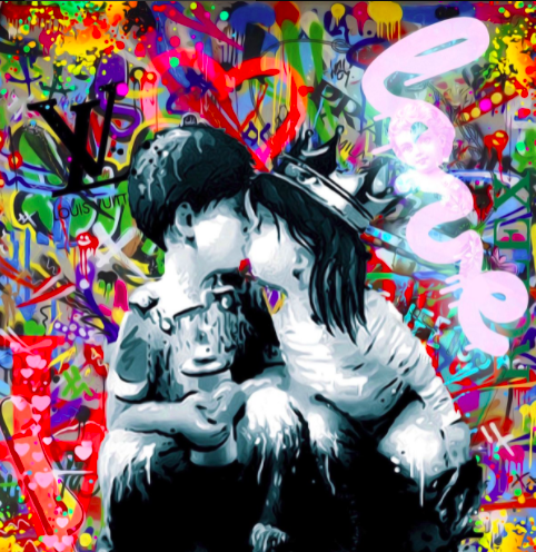 First Kiss, Limited Edition Canvas, Onelife183