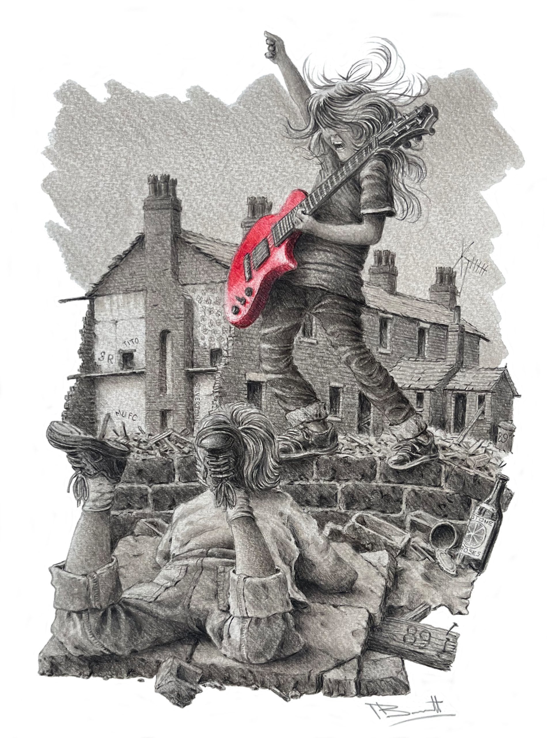 Paul_F_Bennett_This_is_the_One_Original_Art