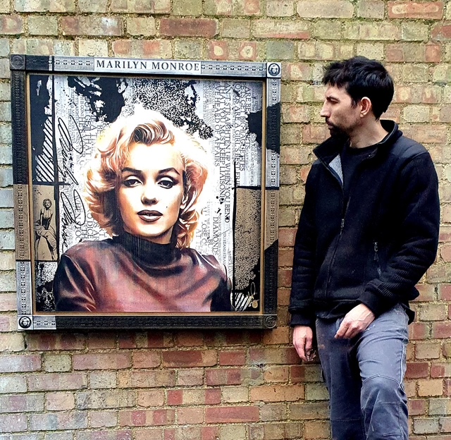 Rob_Bishop_Artist_LA_Girl_Monroe_Premium_Deluxe_Original_Variation_Art_on_Wood