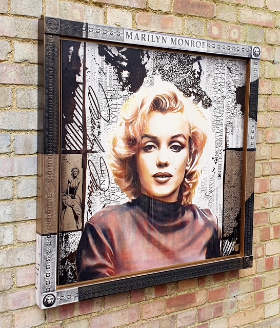 Rob_Bishop_LA_Girl_Monroe_Premium_Deluxe_Original_Variation_Framed_Art_on_Wood