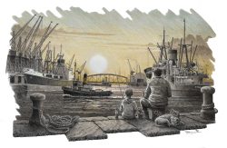 (Sittin' On) The Dock of The Bay, Limited Edition Print
